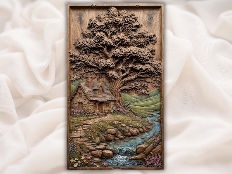 Cottage Creek Tree STL