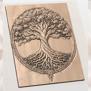 Yggdrasil Tree of Life STL view 2