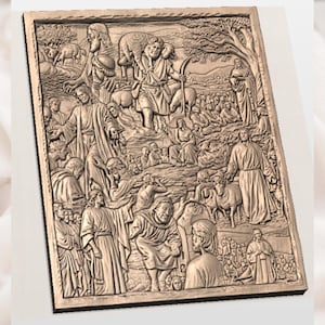 Life Of Jesus STL view 3