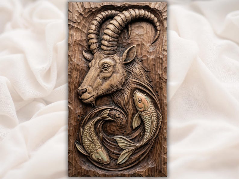 Alpine Ibex and Koi STL