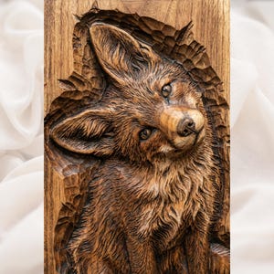 Fox Relief STL view 1