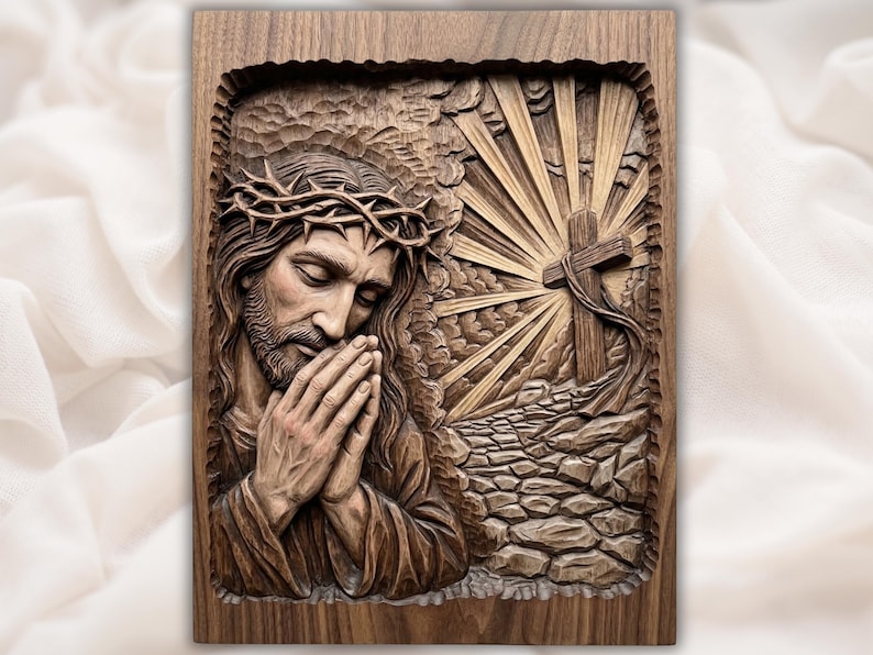 Jesus Praying STL