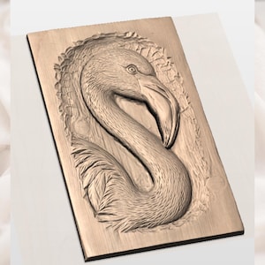 Flamingo STL view 2