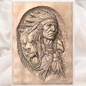 Tribal Chief STL view 3