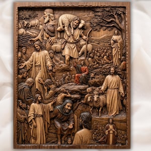 Life Of Jesus STL view 1