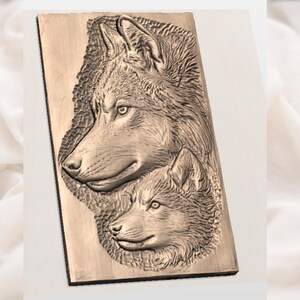 Wolf Family STL view 2