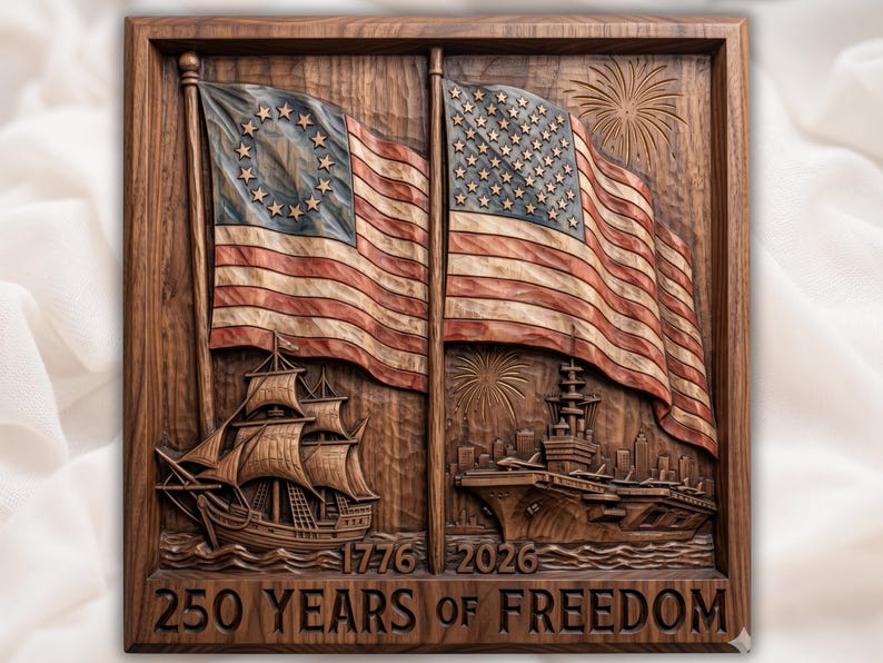 250 Years of Freedom Relief STL