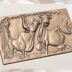 Funny Cows STL view 3