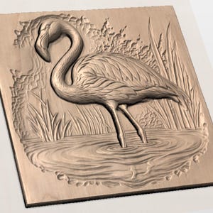 Flamingo STL view 2