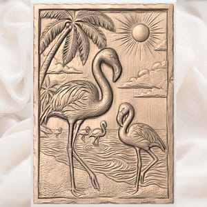 Flamingo Beach STL view 3