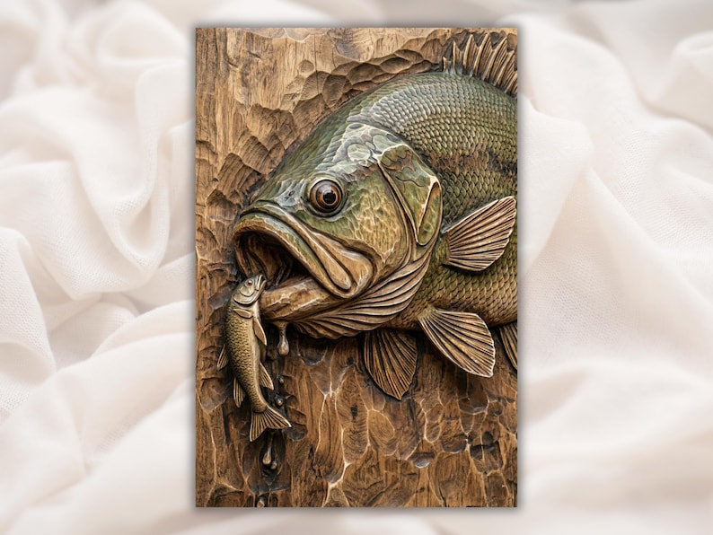 Largemouth Bass 3D STL