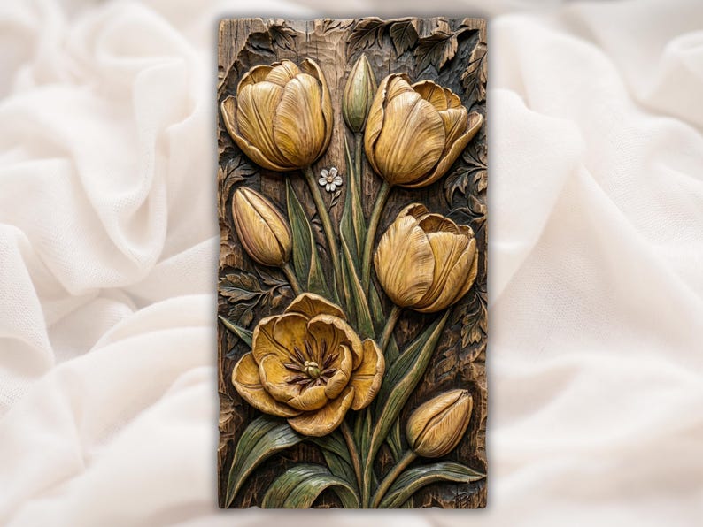 Tulip Flower STL