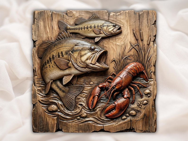 Bass & Crawfish Relief STL