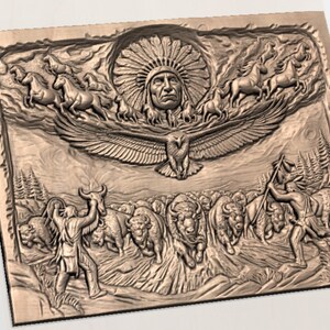 Tribal Spirit STL view 2