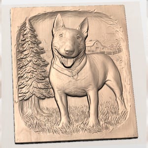 Bull Terrier STL view 2