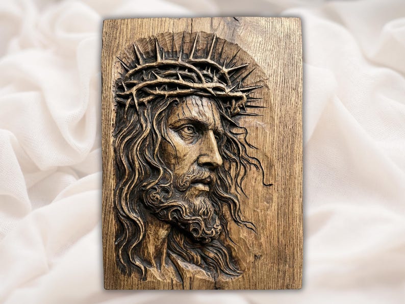 Jesus Christ 3D Relief STL