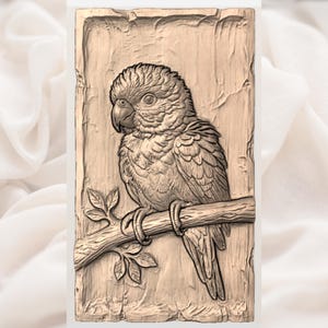 Parrot Relief STL view 3
