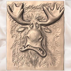 Funny Moose STL view 2