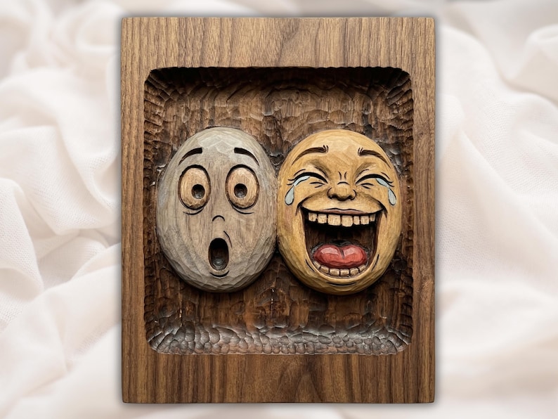 Funny Emoji Faces STL