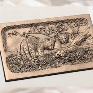 Leopard Cub Tortoise  STL view 2