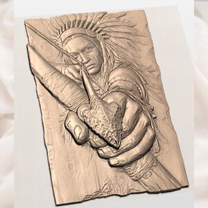 Tribal Warrior STL view 2