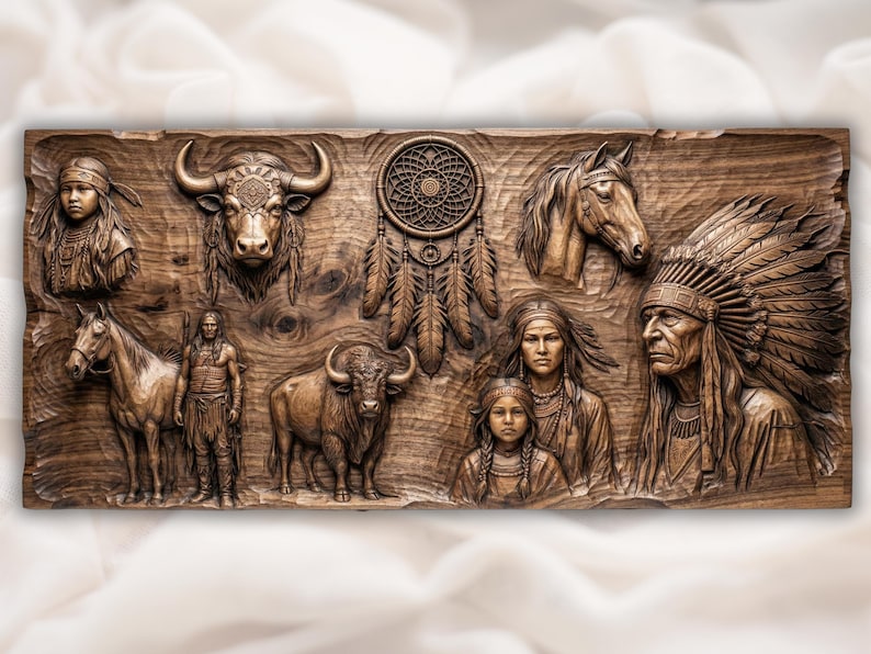 Tribal Collage STL