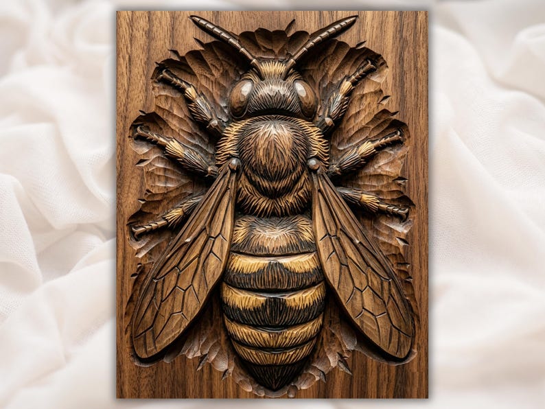 Honey Bee Relief STL
