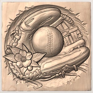 Baseball STL view 3