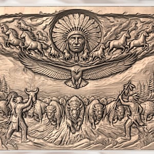 Tribal Spirit STL view 3