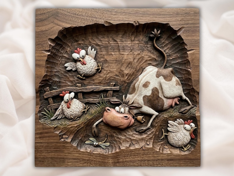 Funny Farm Animal STL