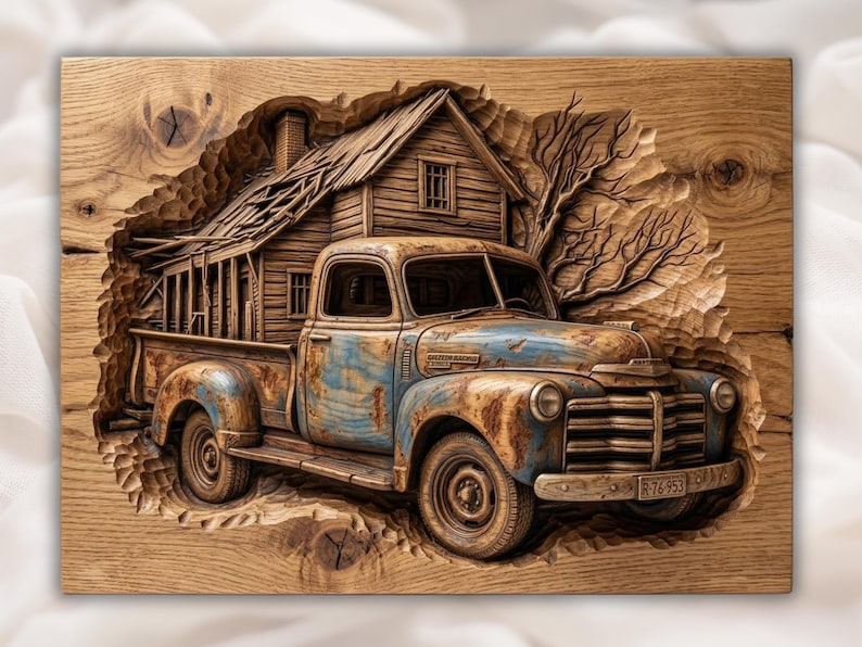 Rusty Truck STL