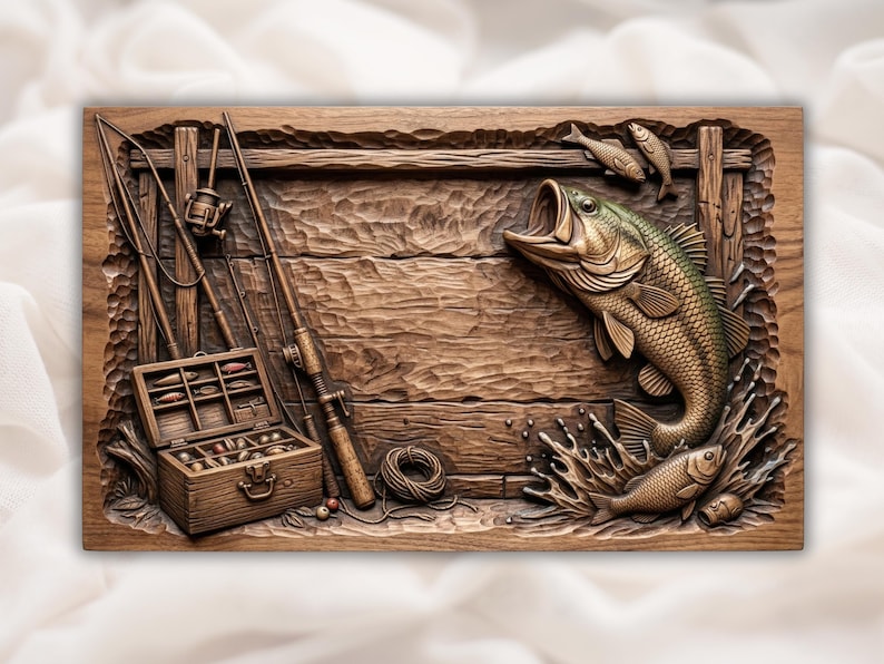 Bass Fishing Tackle STL