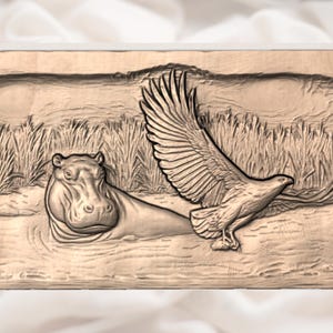 Hippo Eagle Pond STL view 2