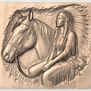 Native Woman File view 3