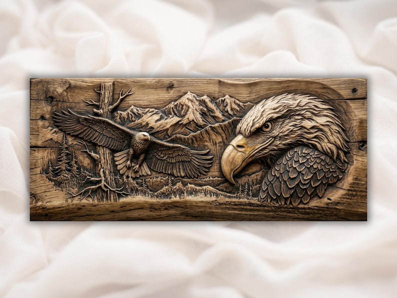 Bald Eagle Mountain STL Relief