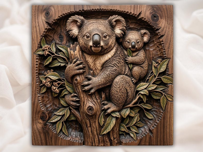 Koala Family STL