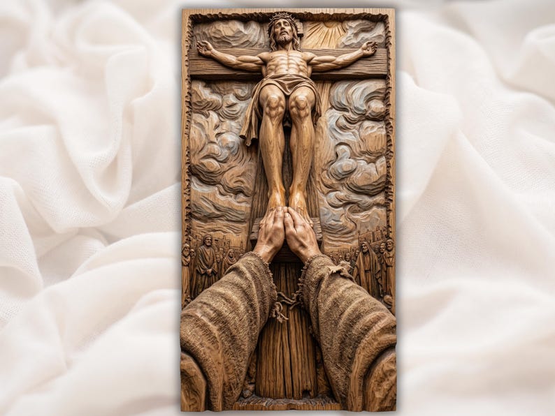 Jesus on the Cross STL
