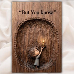 Bajorrelieve de niño en oración (archivo STL) / Arte mural cristiano para habitación infantil / Archivo para tallado en madera para fresadora CNC / Listo para impresión 3D CNC / Regalo para bautismo y dedicación