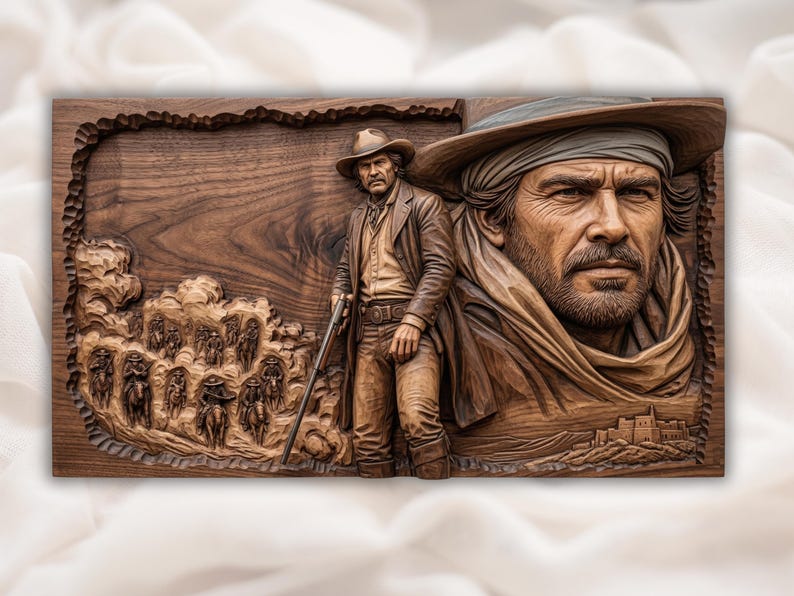 Western Cowboy Gunslinger STL