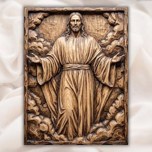 Jesus Relief STL view 1