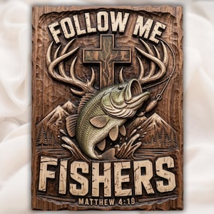 Christian Bass Fishing STL view 1