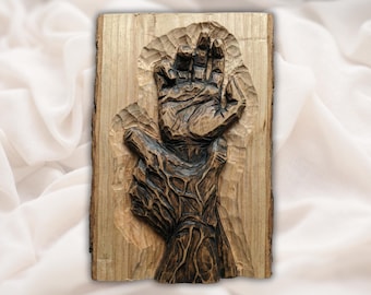 Romantic Hands 3D Relief STL| Intimate Couple Hands Hold  CNC Carving | Love Wall Art | Aspire, VCarve Pro, Carveco, Fusion 360, ArtCAM