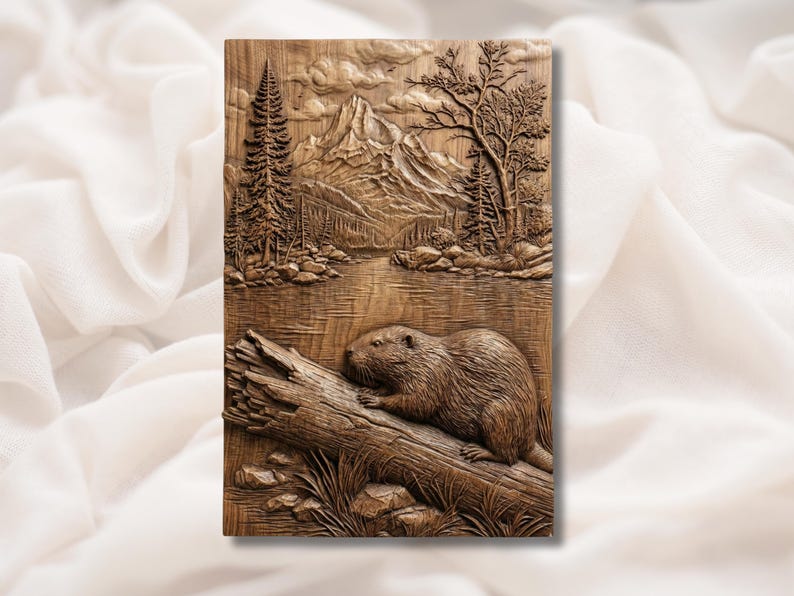 Beaver River Mountain 3D Relief STL