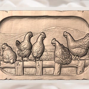 Chicken Coop STL view 2