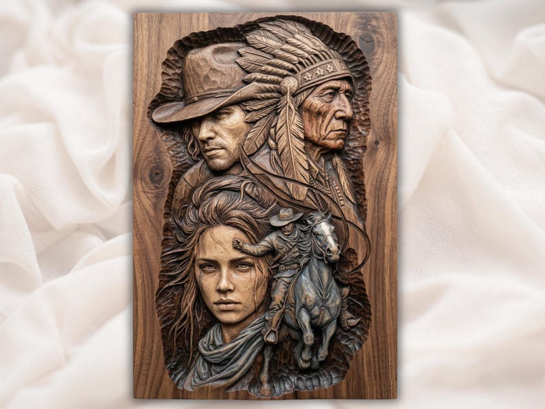 Western Native Collage STL