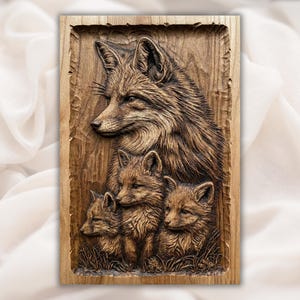 Fox Family Relief STL view 1