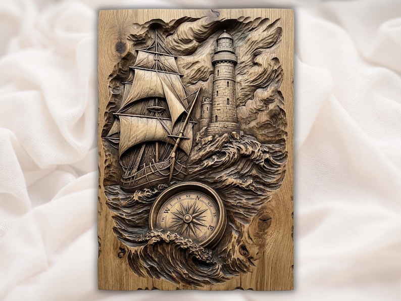 Lighthouse Ship STL