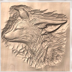 Fennec Fox STL view 2