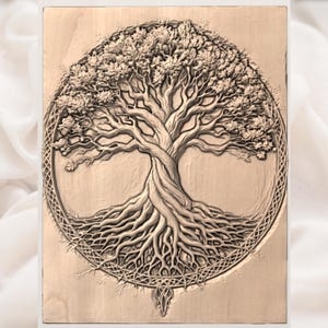 Yggdrasil Tree of Life STL view 3