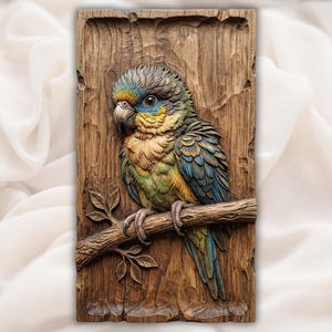 Parrot Relief STL view 1